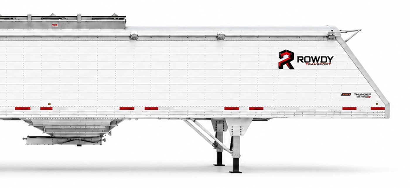 Brand new ROWDY Transport Timpte Rough Neck hopper trailer